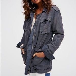 Free People Not Your Brother's Surplus Jacket